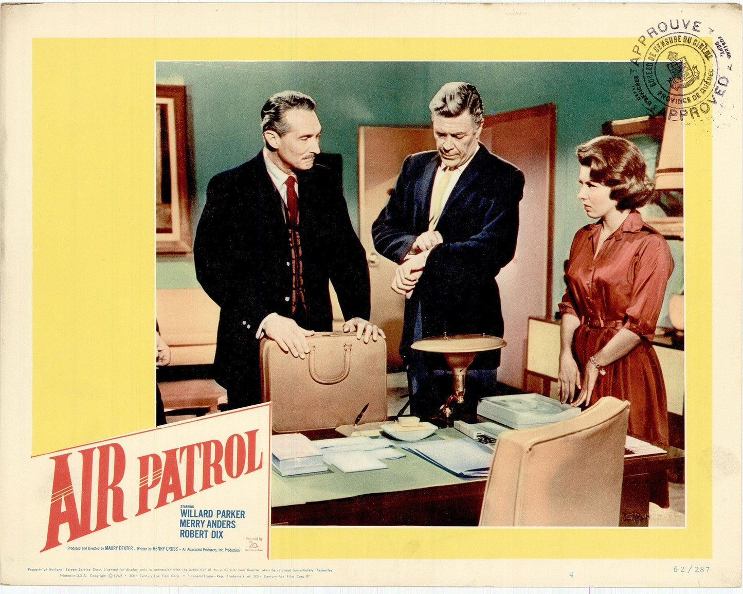 Air Patrol Movie Lobby Card