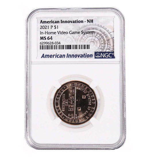 2021 American Innovation - NH P $1 MS 64 Front