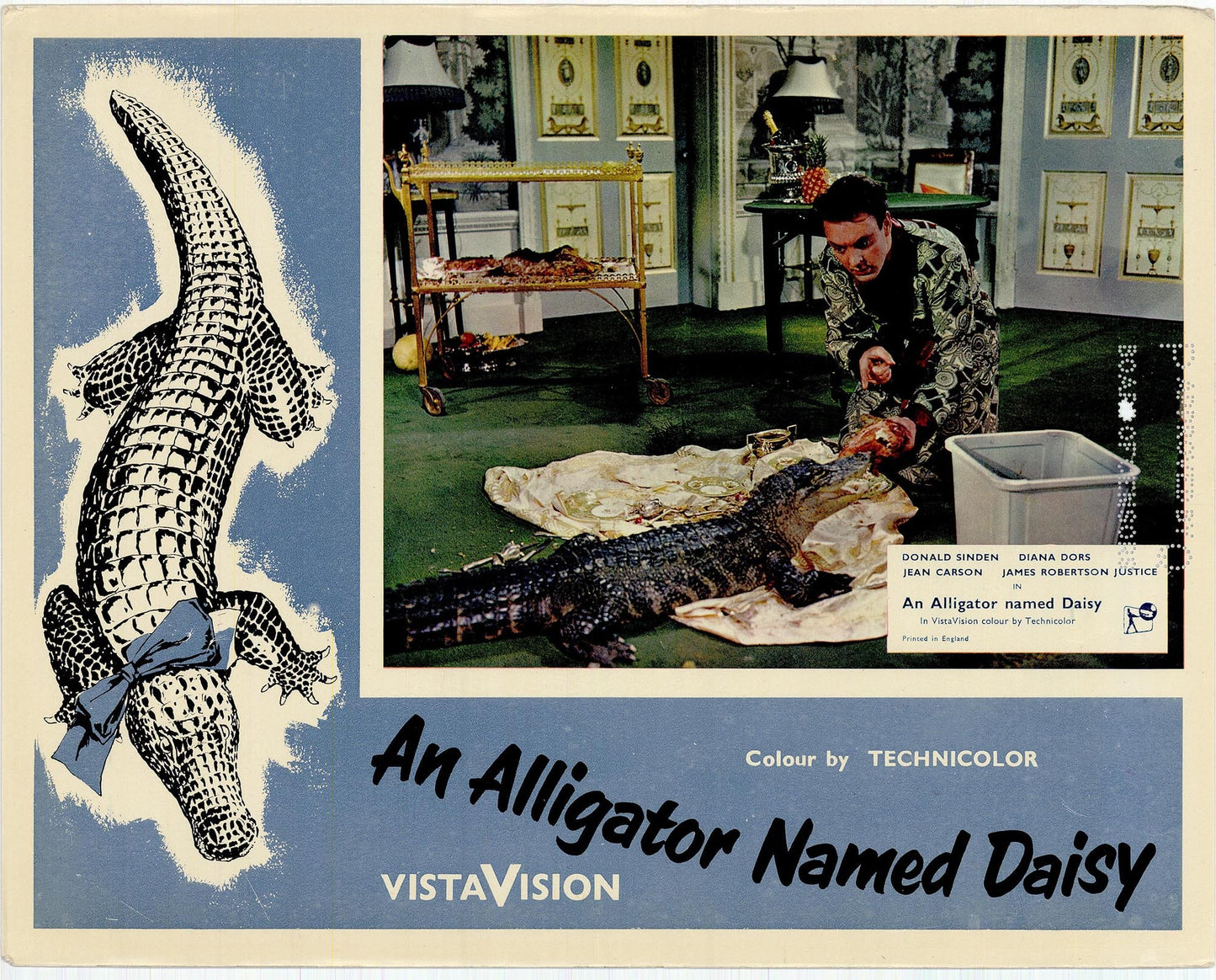 An Alligator Named Daisy Movie Lobby Card