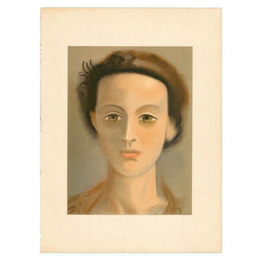 Andre Derain - Tete de Fille Thumbnail  Edition: Vol 1 No 5 verve lithograph