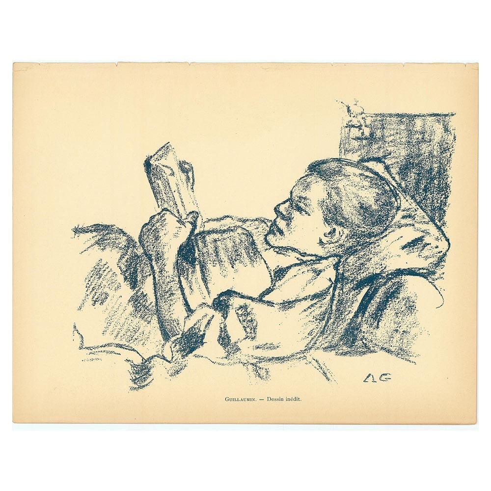 Armand Guillaumin - Dessin Inedit