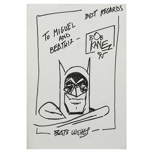 Original Artist Batman Sketch cheapest signed 1/1