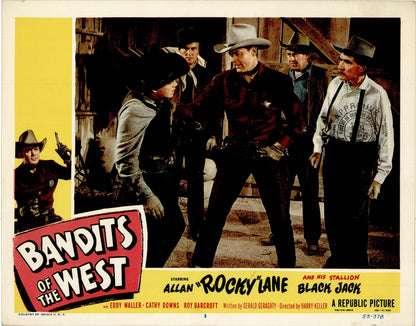 Bandits of the West Movie Lobby Card