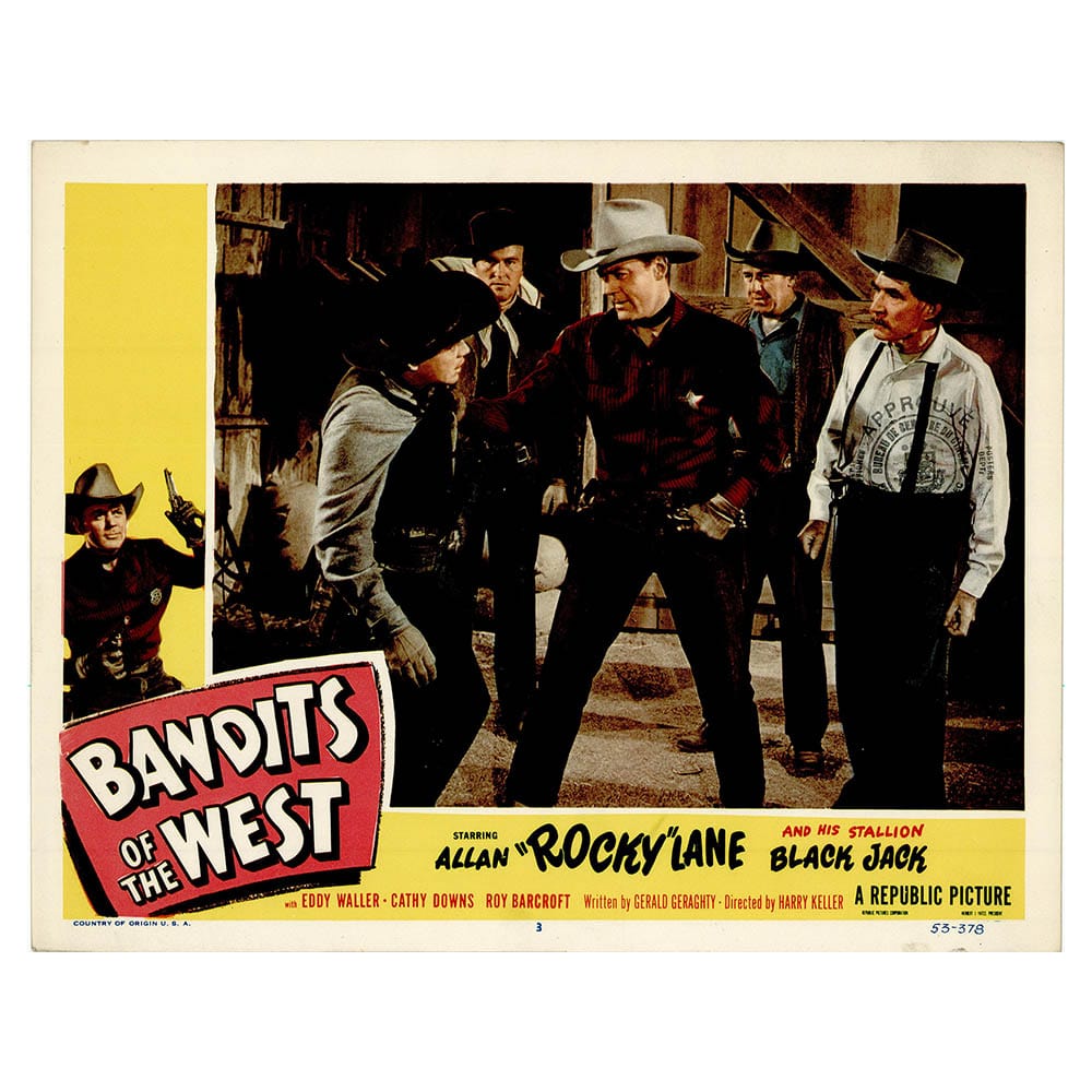 Bandits of the West Movie Lobby Card