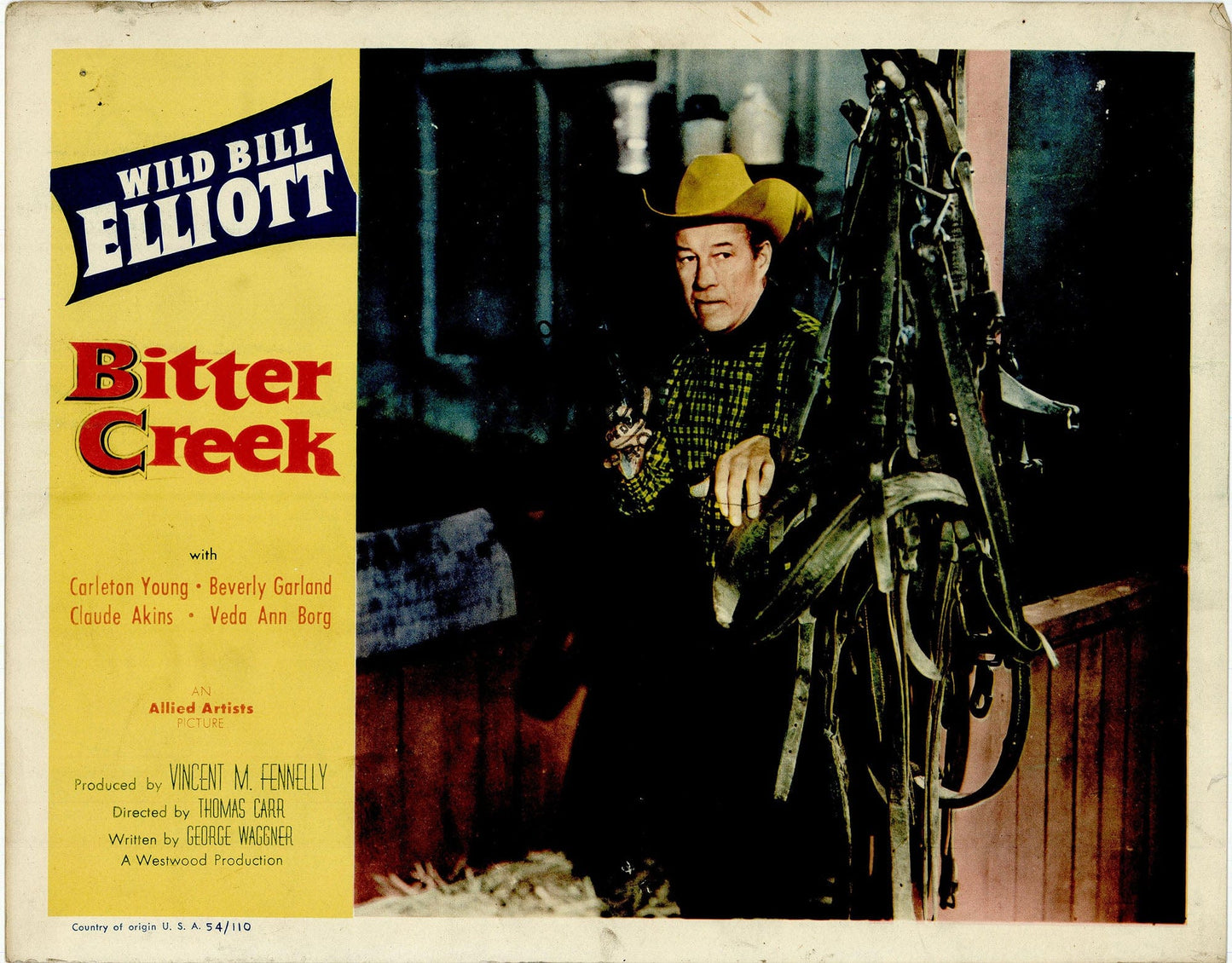 Bitter Creek Movie Lobby Card