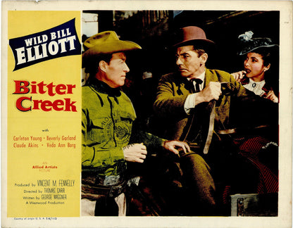 Bitter Creek Movie Lobby Card