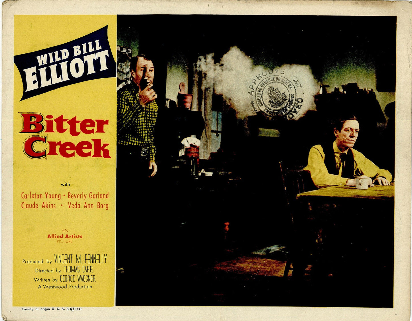 Bitter Creek Movie Lobby Card