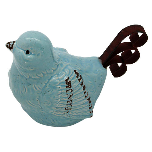 SPI Home Blue Ceramic Bird Thumbnail