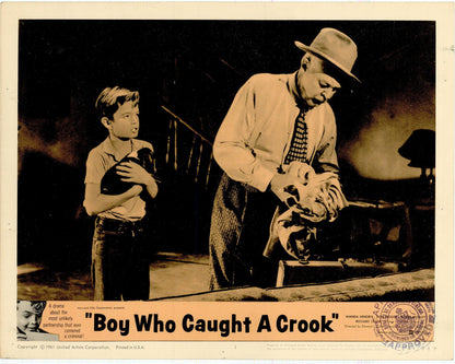 Boy Who Caught a Crook Movie Lobby Card