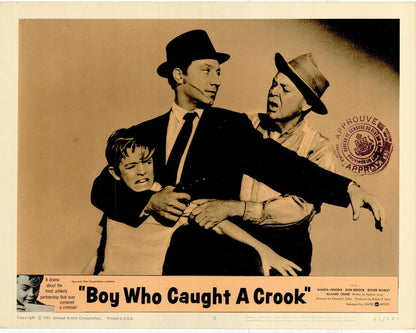 Boy Who Caught a Crook Movie Lobby Card