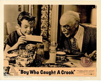 Boy Who Caught a Crook Movie Lobby Card