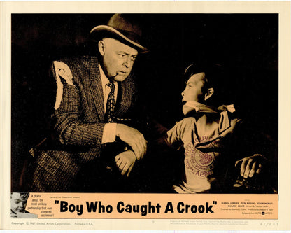 Boy Who Caught a Crook Movie Lobby Card