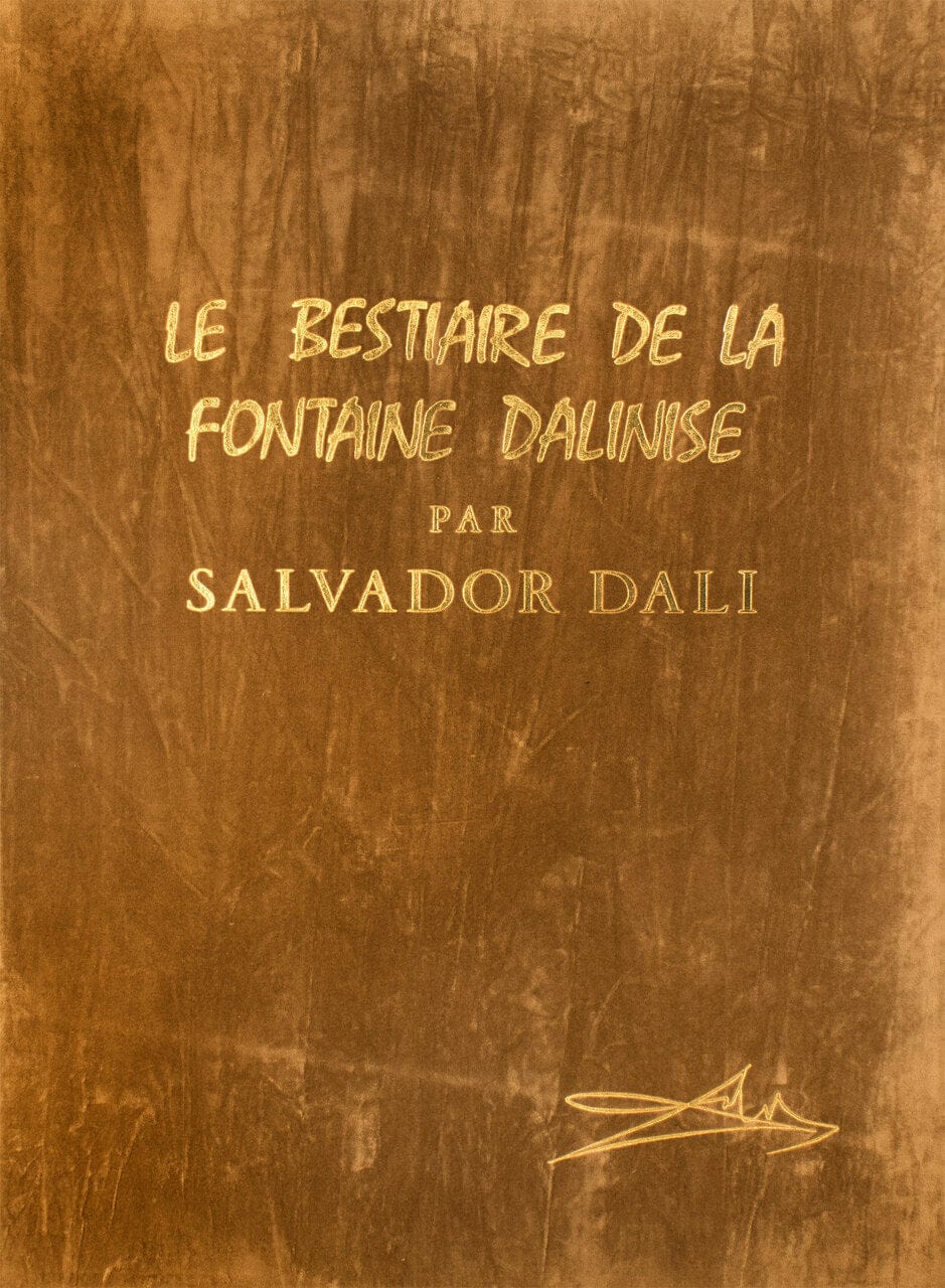 Salvador Dali; "Le Portriat de La Fontaine Portfolio 