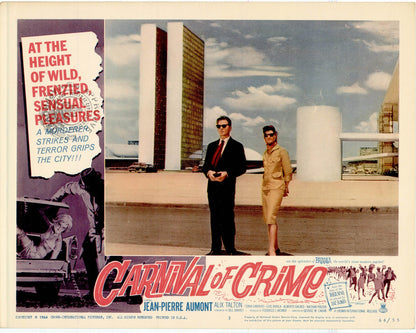 Carnival of Crime Movie Lobby Card