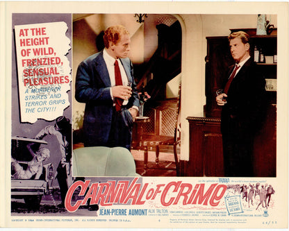 Carnival of Crime Movie Lobby Card