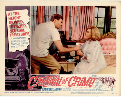 Carnival of Crime Movie Lobby Card