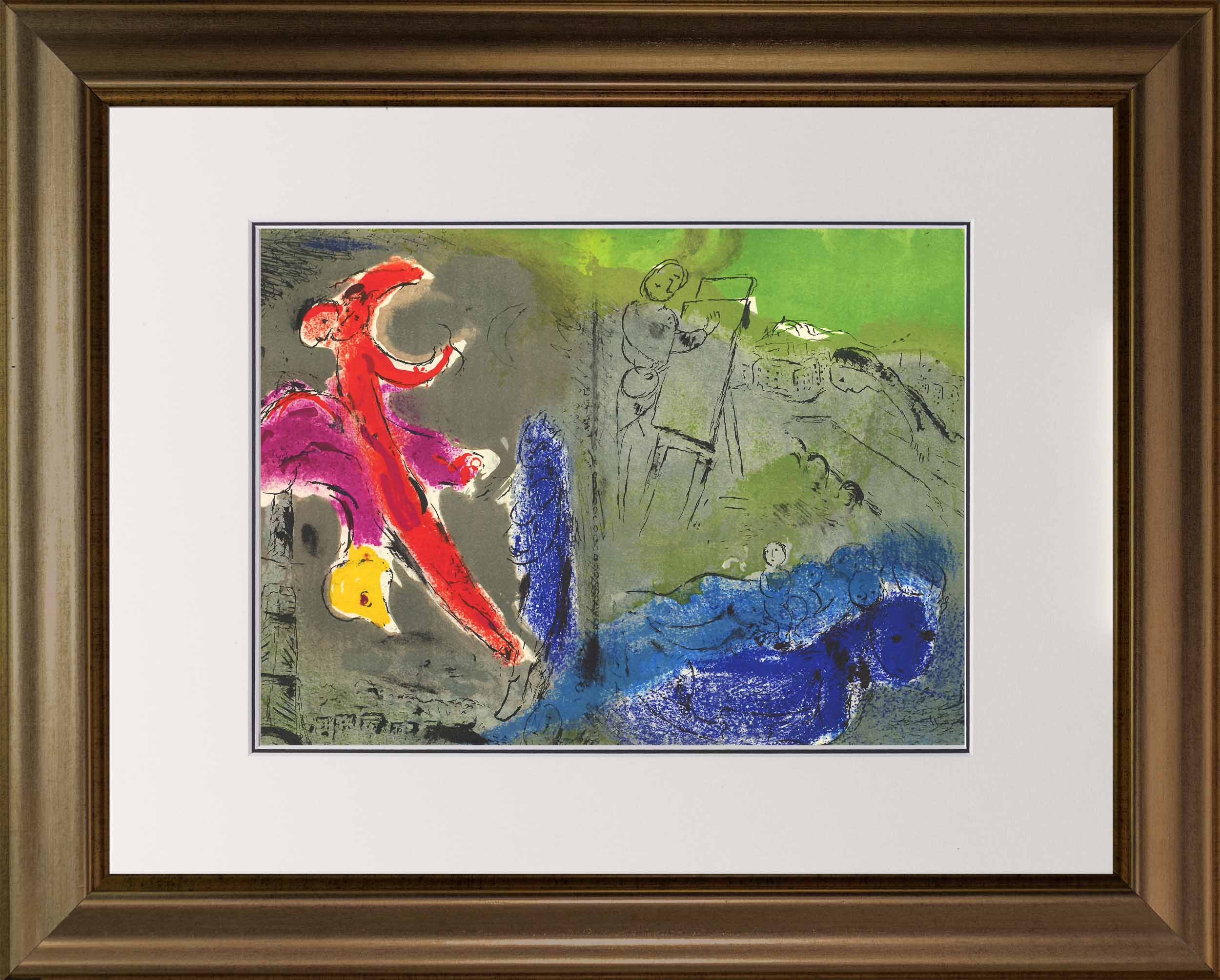 Marc Chagall; Vision de Paris: Le peintre, ses modeles, la Tour
