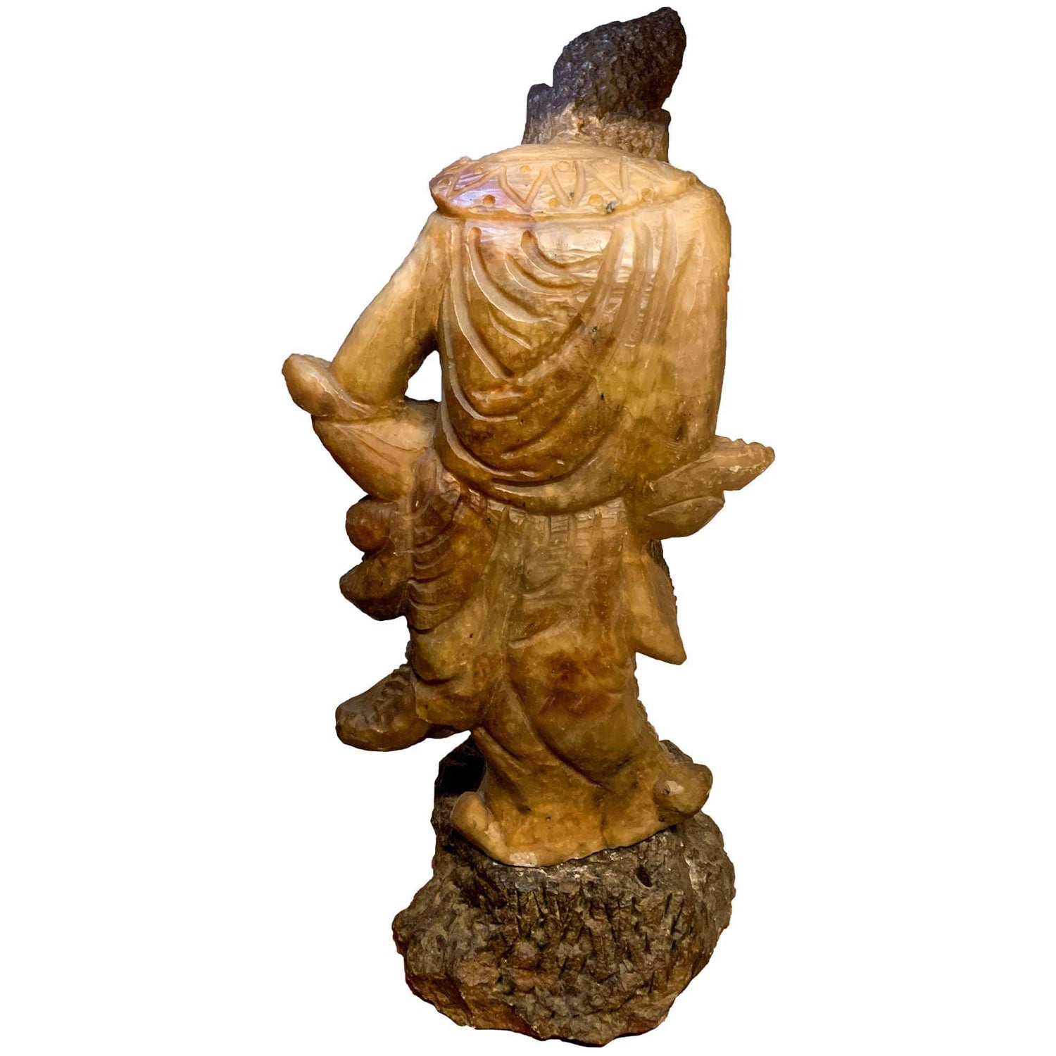 Chinese Statue Set of Two Back