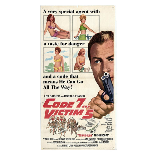 Code 7 Victim 5 - Classic 2 Panel Movie Poster