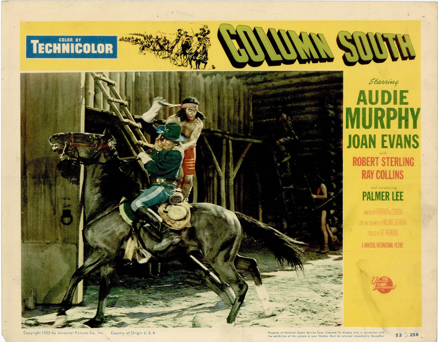 Column South Movie Lobby Card