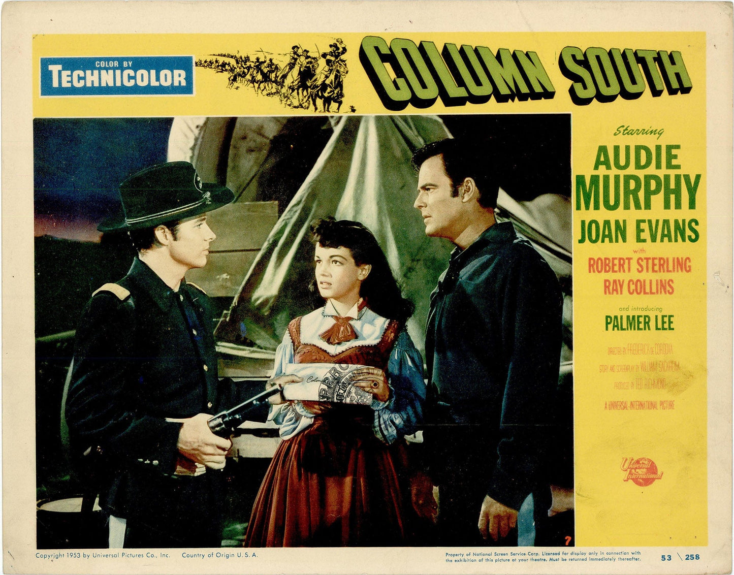 Column South Movie Lobby Card