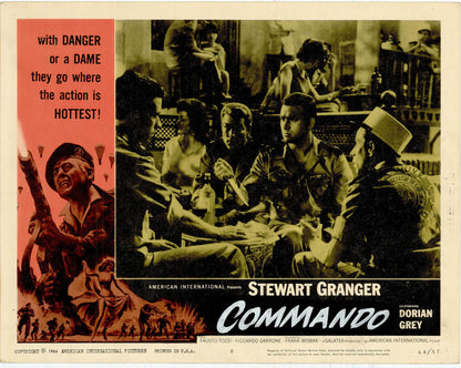 Commando Movie Lobby Card