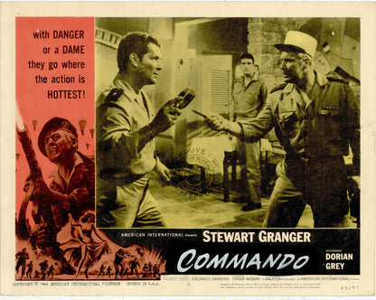 Commando Movie Lobby Card