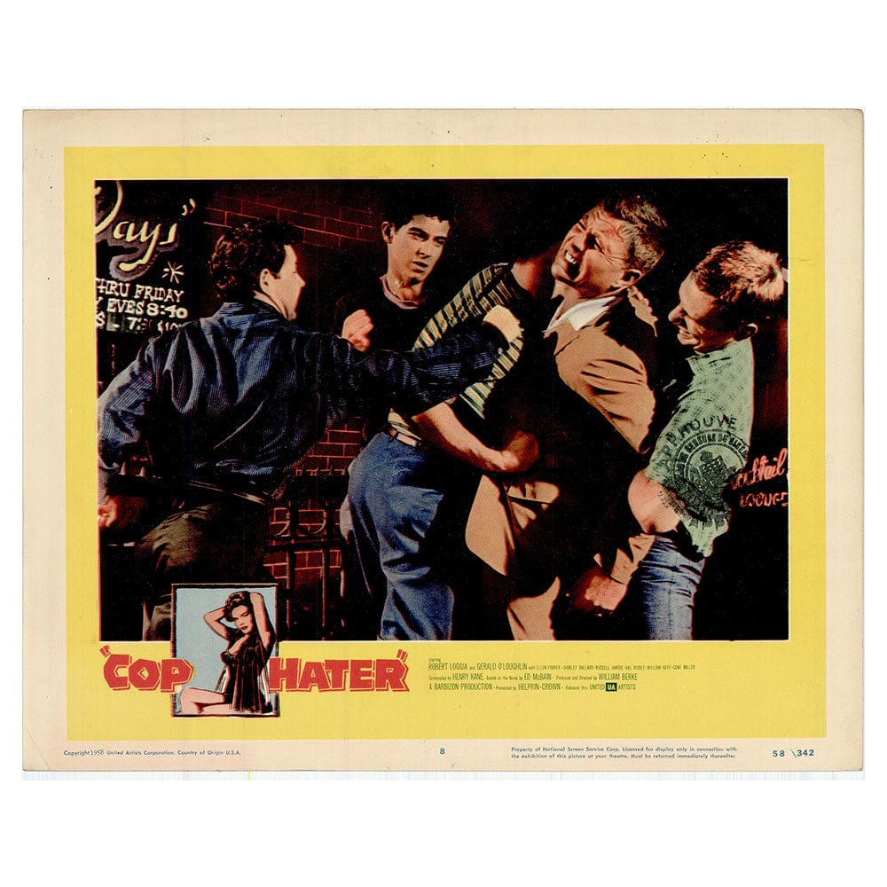 Cop Hater Movie Lobby Card