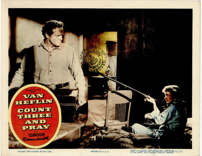 Count Three and Pray Movie Lobby Card