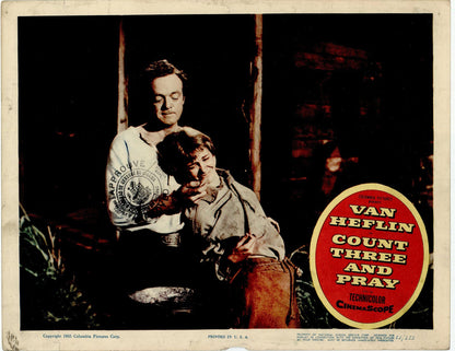 Count Three and Pray Movie Lobby Card