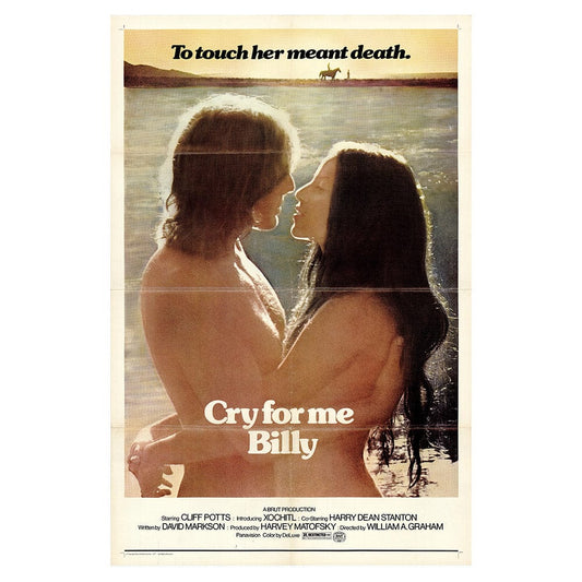 Cry for me Billy - Classic Movie Poster