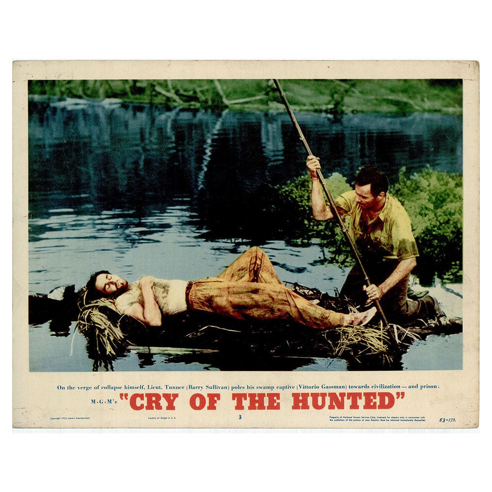 Cry of the Hunted Movie Lobby Card