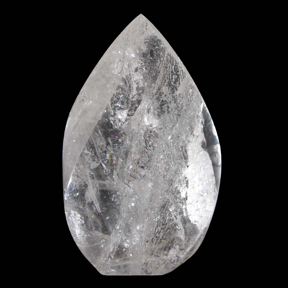 Large Quartz Crystal Flame  Thumbnail