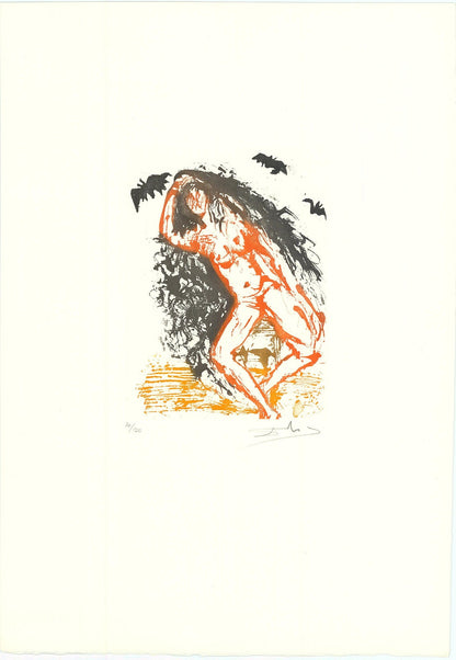 Salvador Dali - Sloth from the Eight Deadly Sins Portfolio