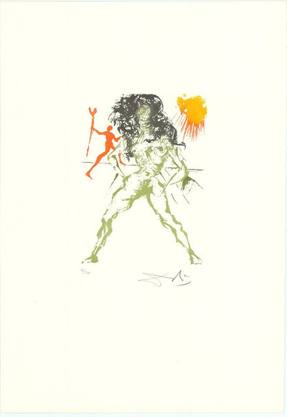 Salvador Dali - Lust from the Eight Deadly Sins Portfolio