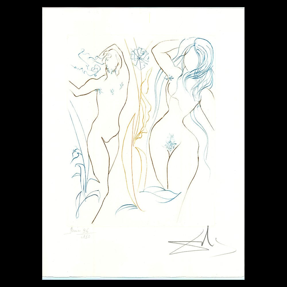 Salvador Dali: Adam et Eve