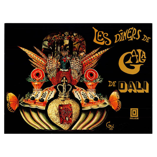 Salvador Dali  - Poster: Les Diners de Gala