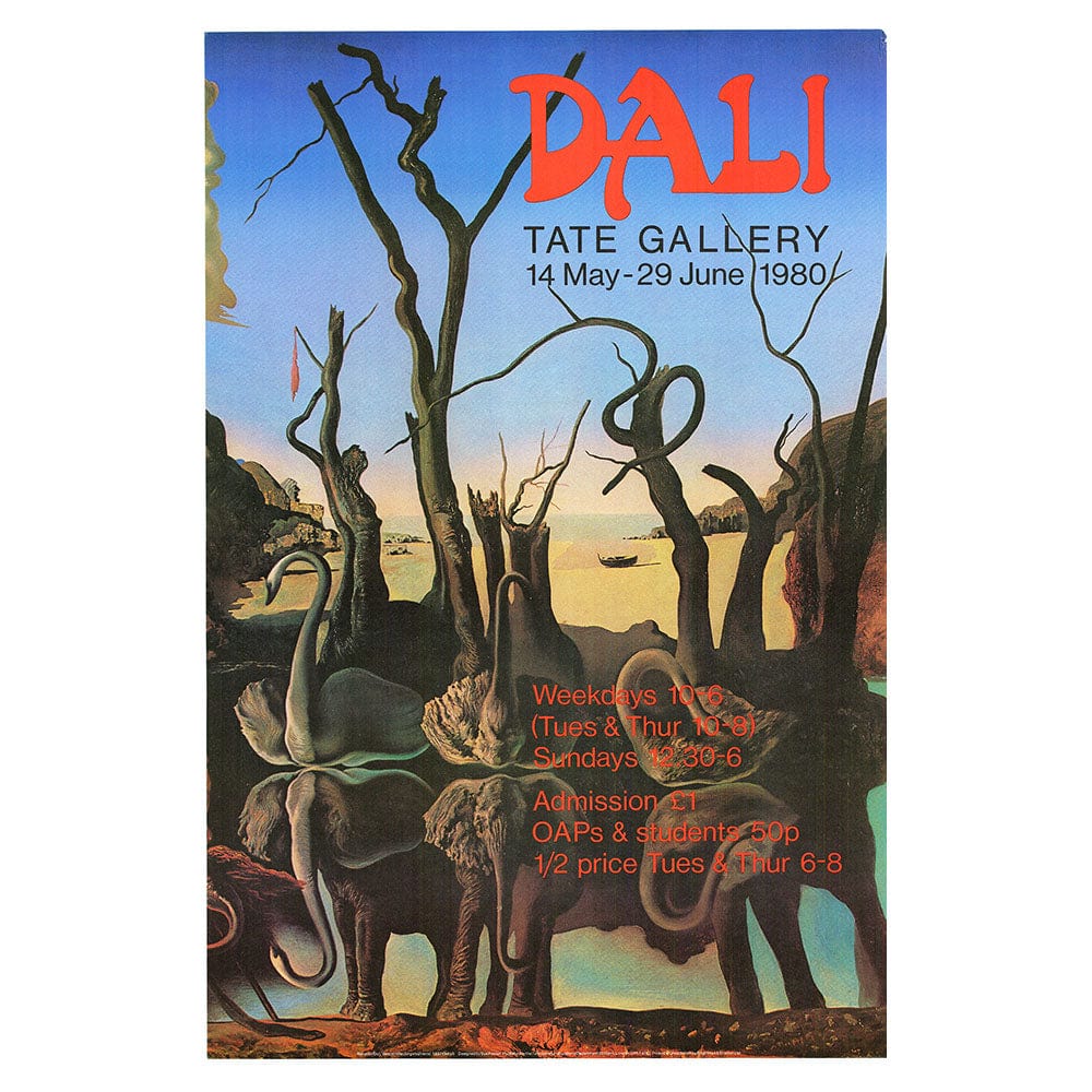 Salvador Dali  - Poster: Tate Gallery