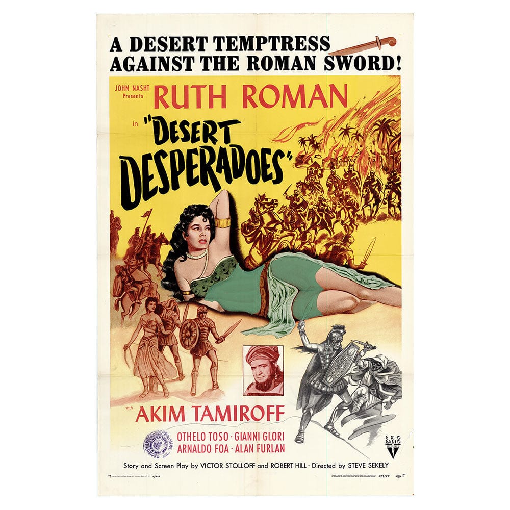 Desert Desperados - Classic Movie Poster