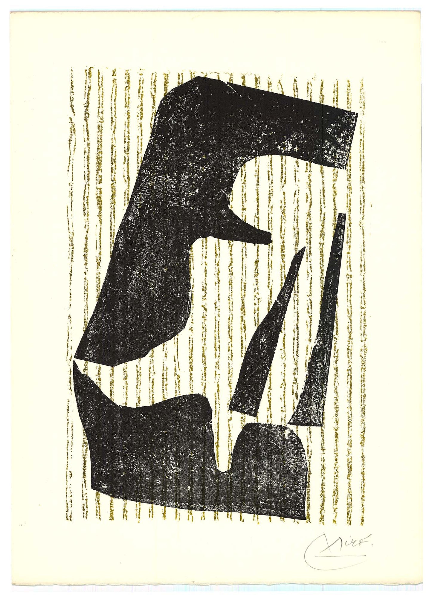 Joan Miro; Pour 1971 Details