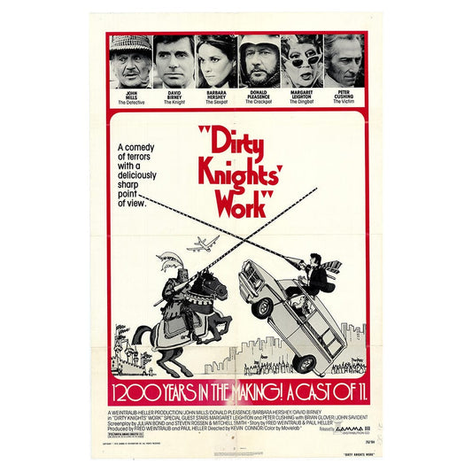 Dirty Knights Work - Classic Movie Poster