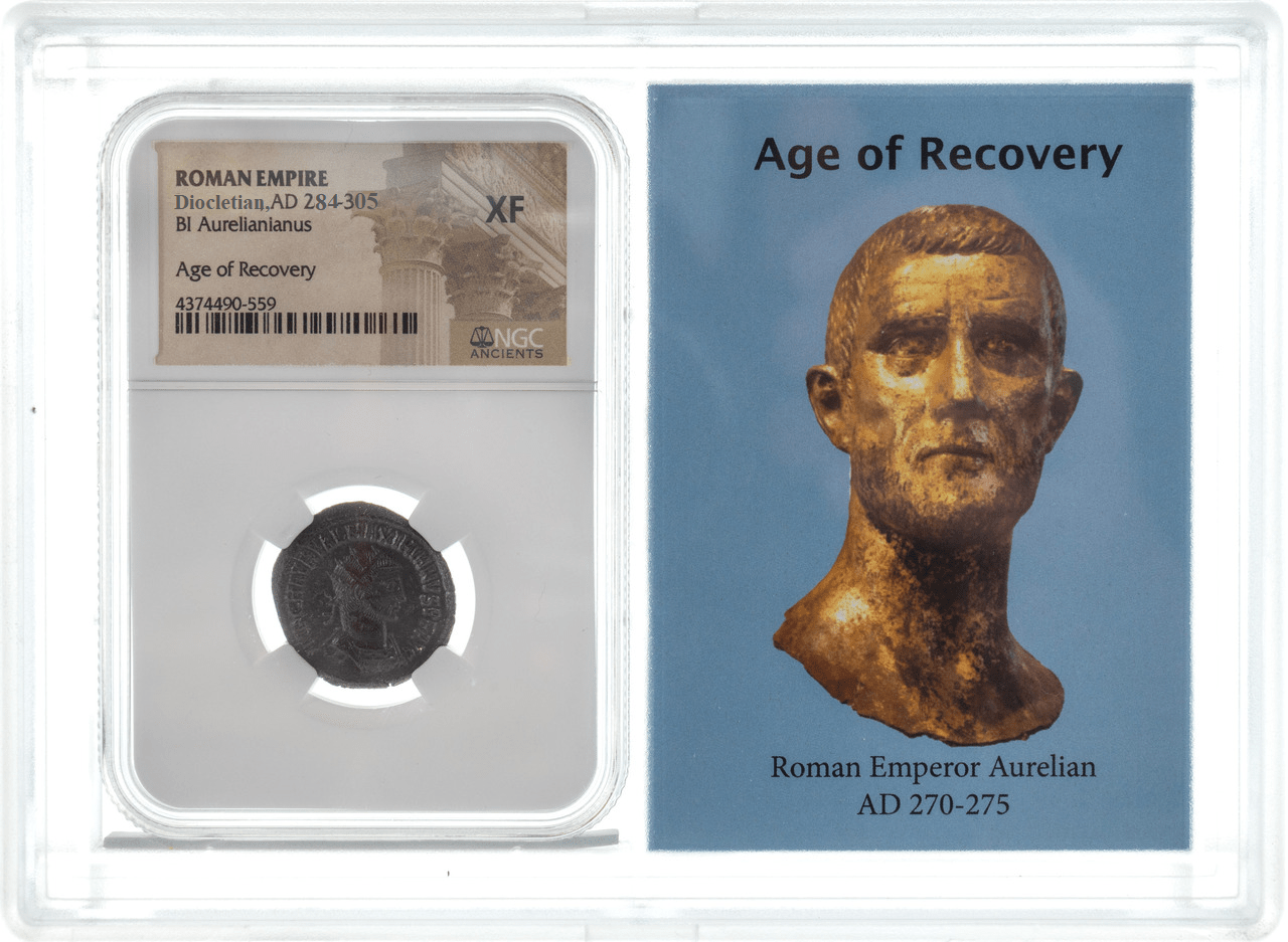 Roman Empire Diocletian, AD 284-305 XF Cover
