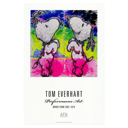 Tom Everhart  - Poster: AFA Gallery Promotion "Performance Art"