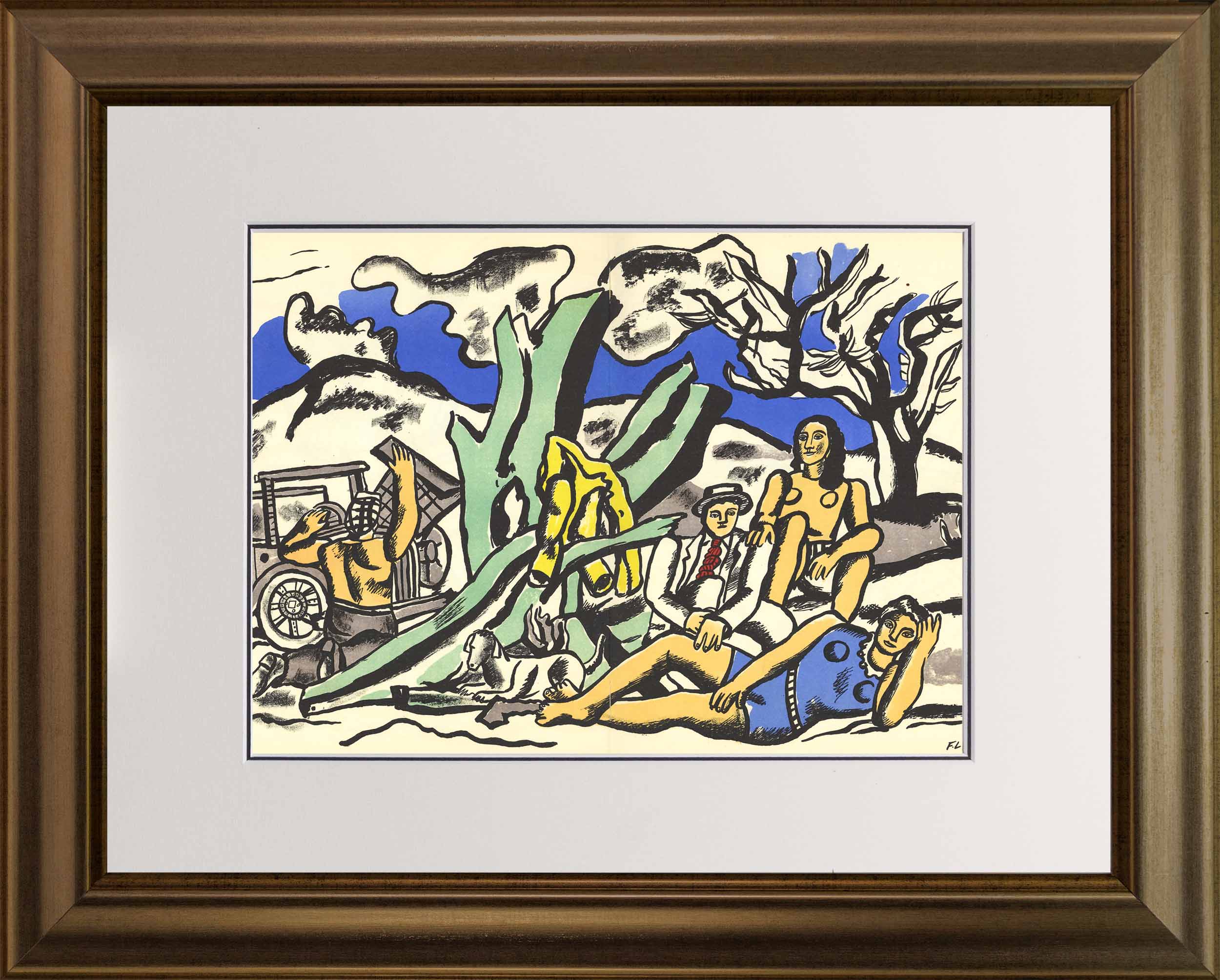 Fernand Leger; La Partie de Campagne – Gold & Silver Pawn Shop