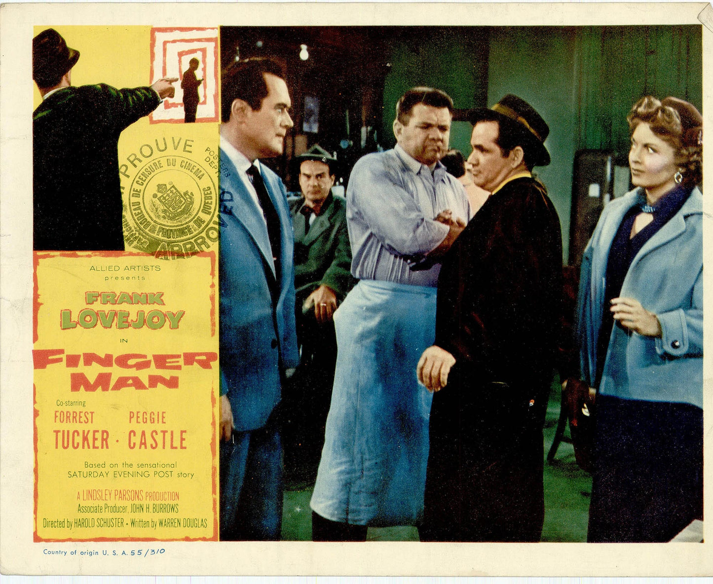 Finger Man Movie Lobby Card