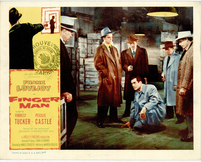 Finger Man Movie Lobby Card