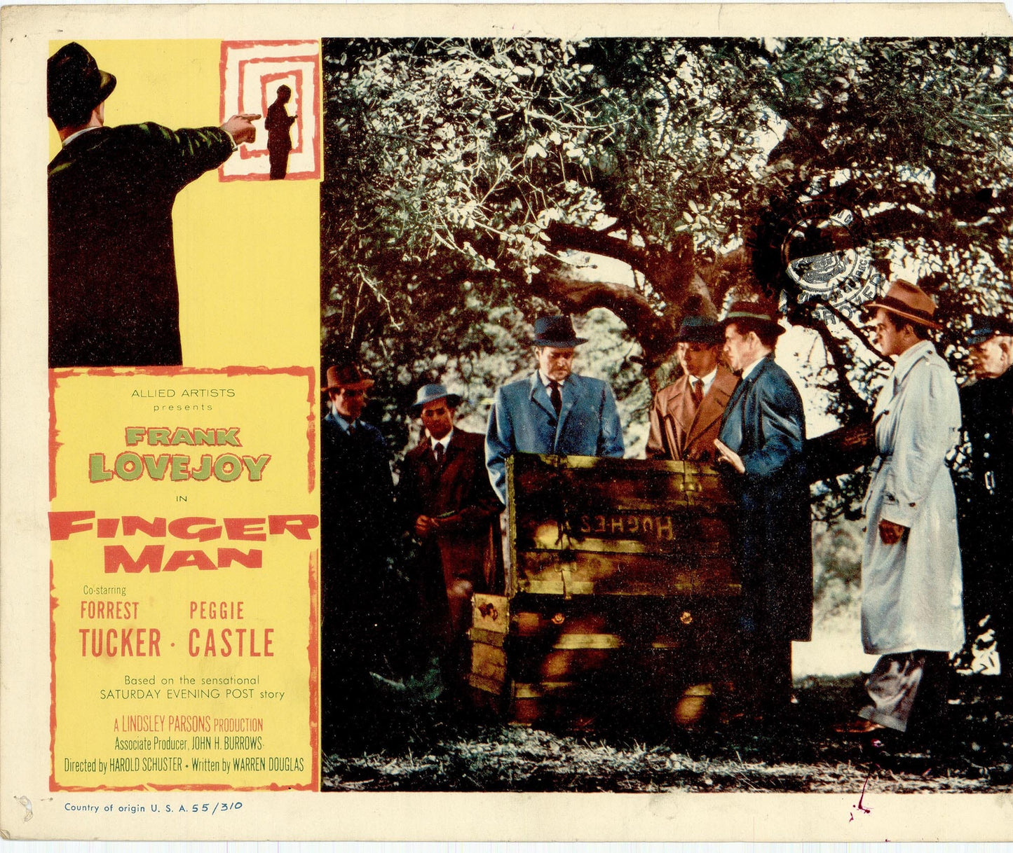 Finger Man Movie Lobby Card