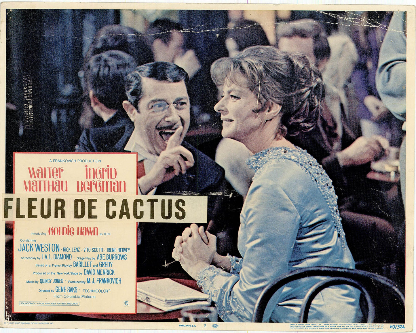 Cactus Flower Movie Lobby Card