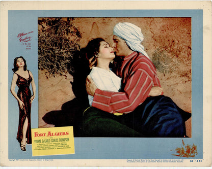 Fort Algiers Movie Lobby Card