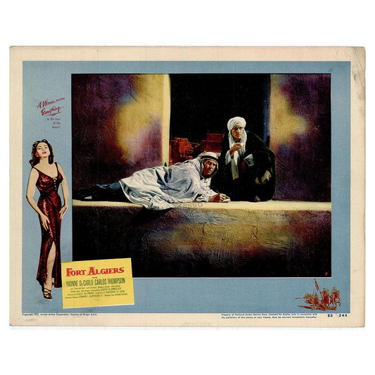 Fort Algiers Movie Lobby Card